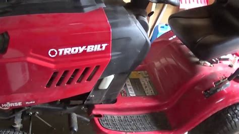 Ideal for lawns of less than two acres, the Troy-Bilt TB30 B is a compact riding mower that will save you storage space and money. . Troy bilt riding mower will not go into gear